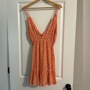 Orange dress